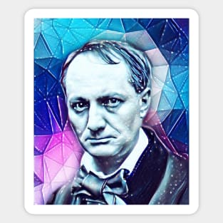 Charles Baudelaire Portrait | Charles Baudelaire Artwork 13 Sticker